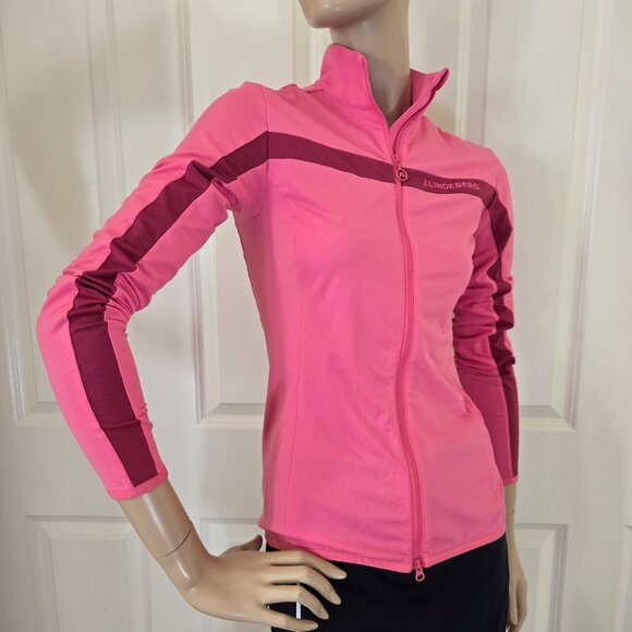 J. Lindeberg Seasonal Janice Mid Layer Golf Jacket SZ S - Picture 5 of 12